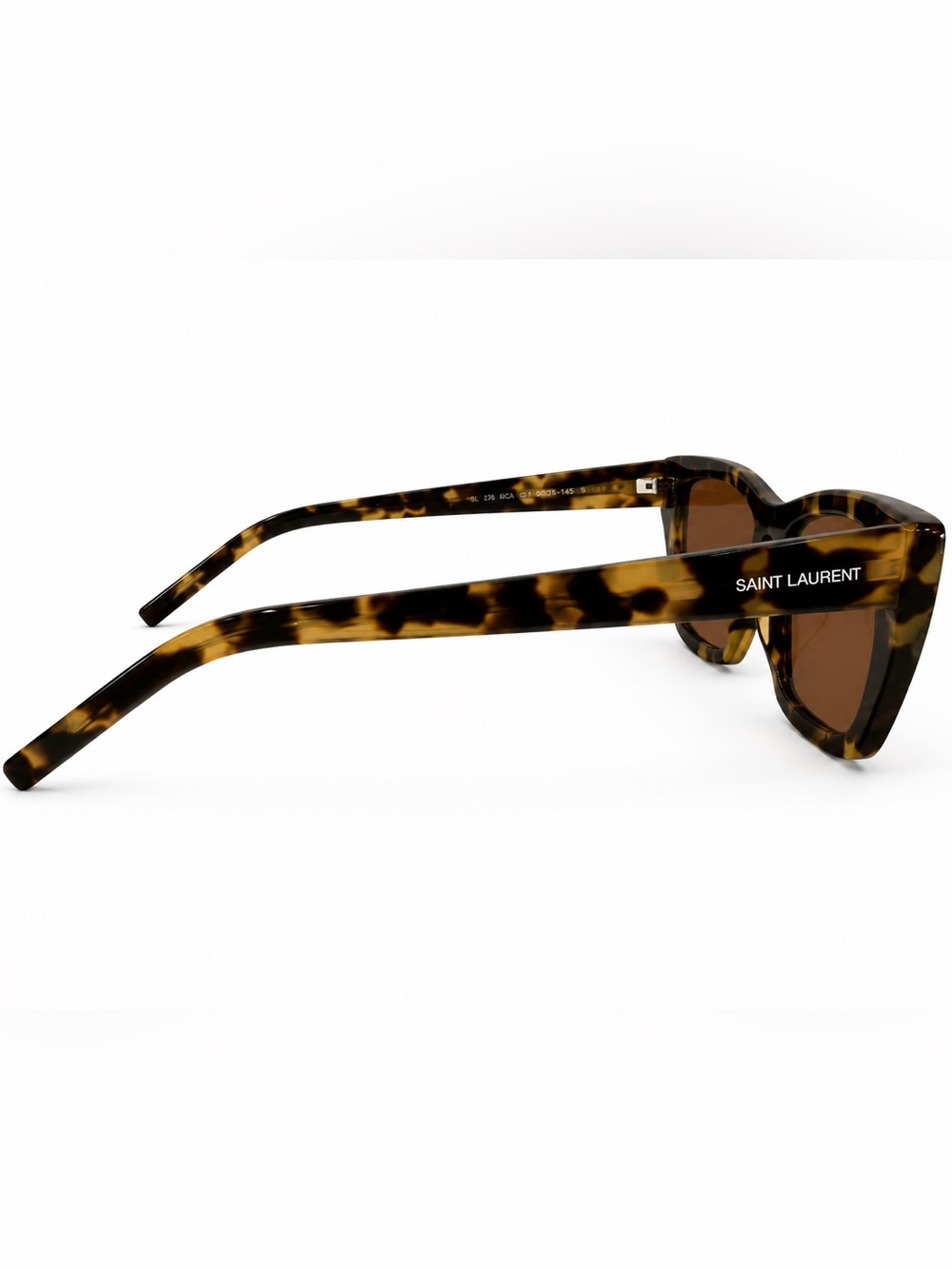 Saint Laurent SL 276 MICA Havana Tortoise Sunglasses - Hailey Bieber Favorite - Picture 6 of 7